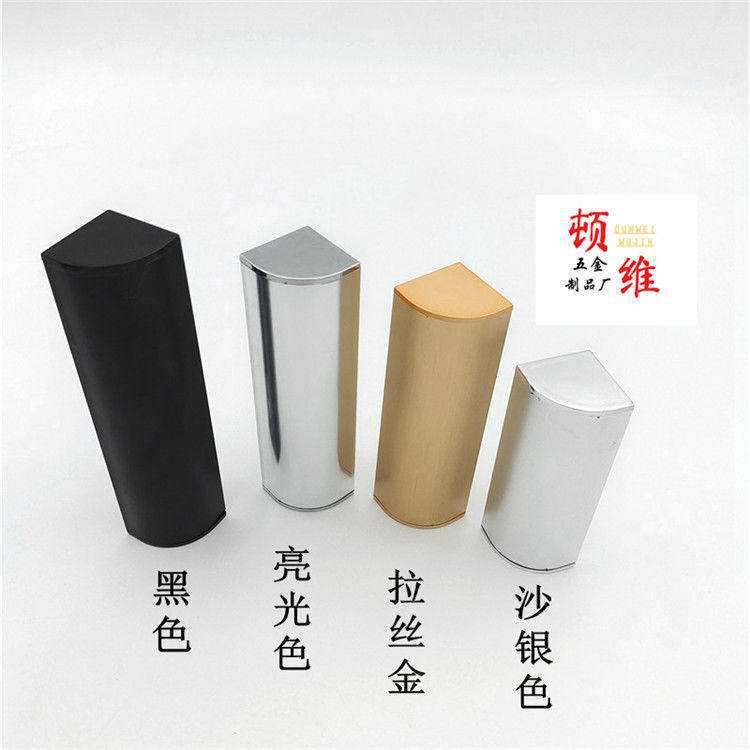 床包角铝合金护角床用25板用圆角R角 床框边接直角床连接件