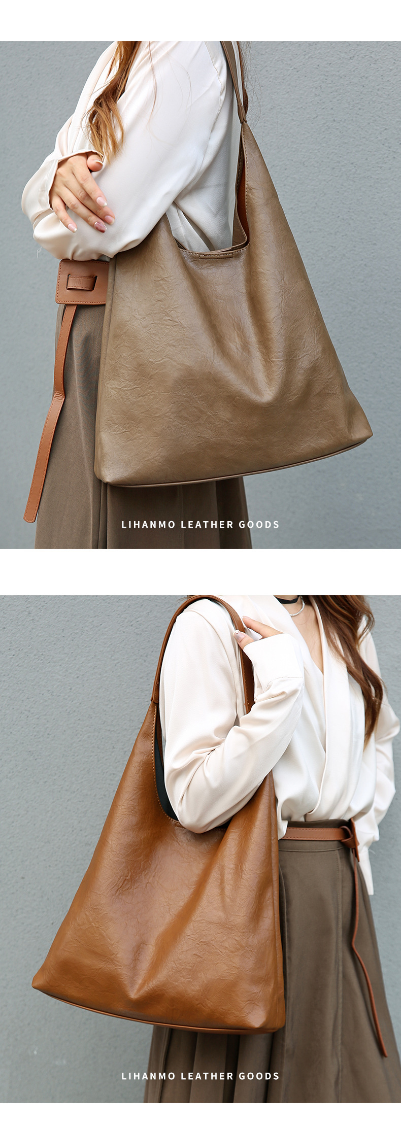 Podzimní 2024 Nová módní vysoce kvalitní texturovaná taška pro matku a dítě s velkou kapacitou, ležérní styl, univerzální_voghion.com