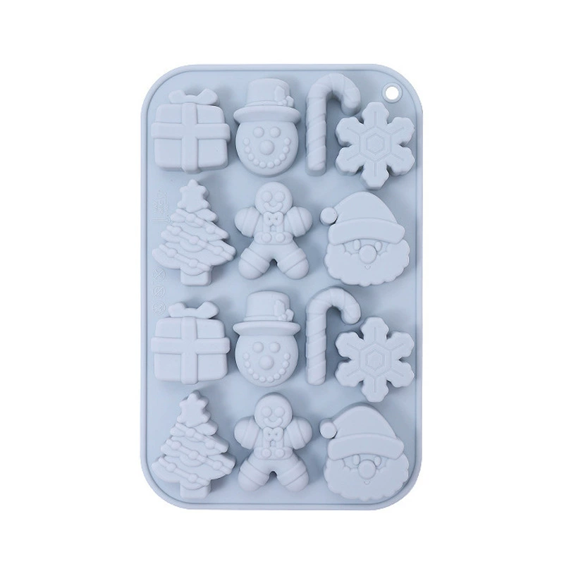 Spot 14 Christmas molds for baking easy to release cake molds kitchen tools silicone mold wholesale baking
