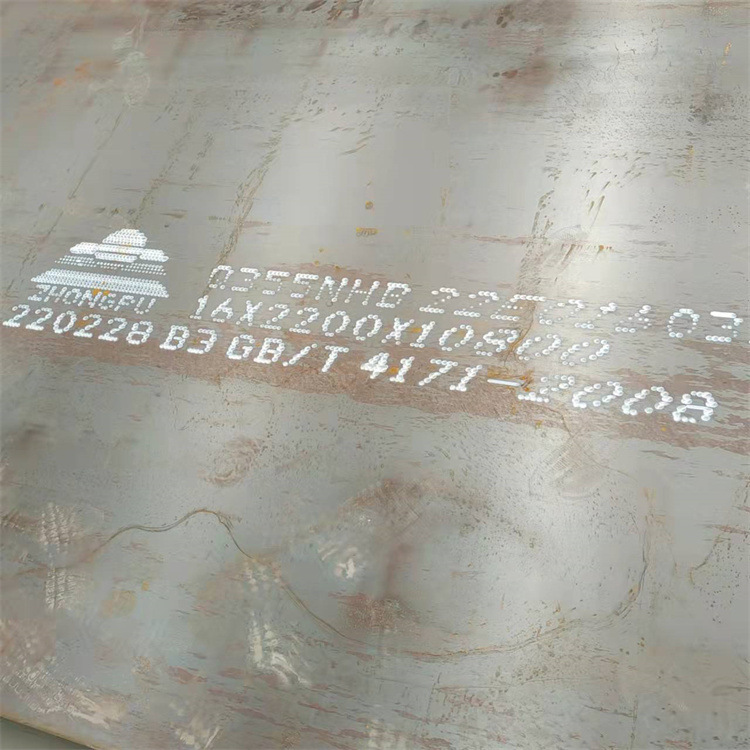 普阳Q355NHB耐候钢板 全国发货 正品现货 可承接雕塑 作锈 固锈