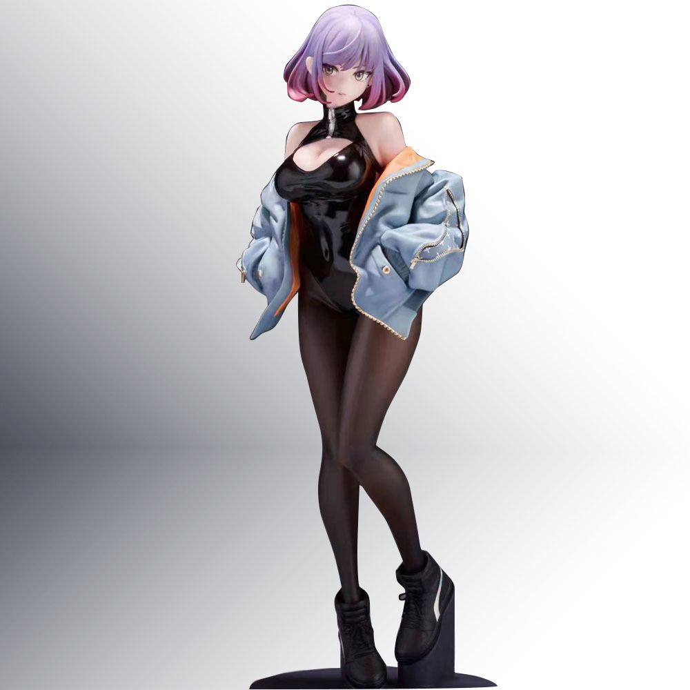 Fajas de una pieza de corte bajo tridimensional sexy de látex de amoníaco GB60 Anime COSPLAY club nocturno de alta apertura apretado de una pieza