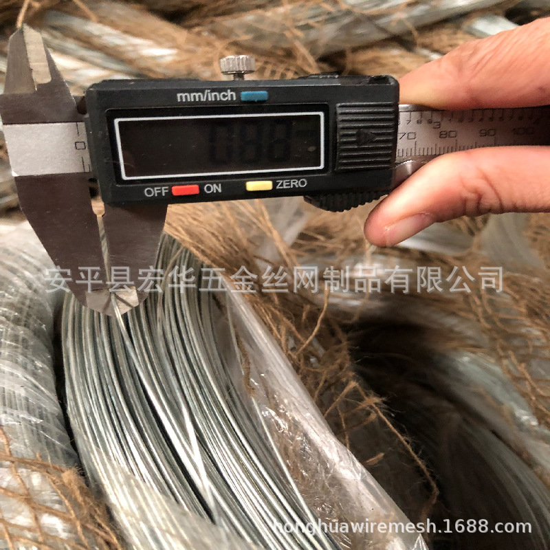22#镀锌丝 镀锌铁丝 建筑钢筋绑扎用钢丝