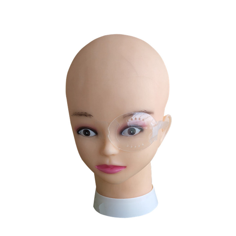 Máscara de ojo ovalada transparente autoadhesiva cubierta de protección de la cirugía láser para los ojos máscara de ojo transparente transpirable antifricción