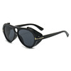 Sunglasses suitable for men and women, glasses solar-powered, punk style, European style