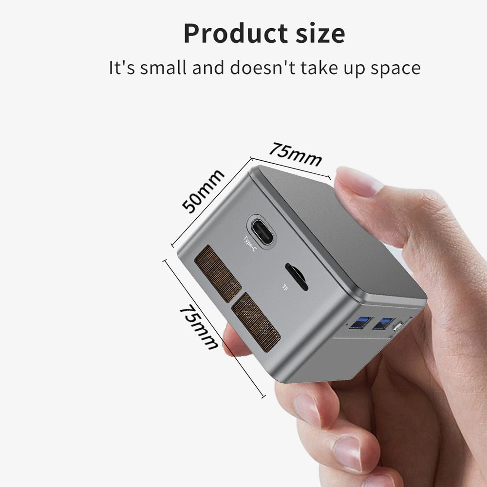 N5105 Mini Хост 2.5G4 сетевой порт R1 Mini Карманный мягкий маршрутизатор MINI PC