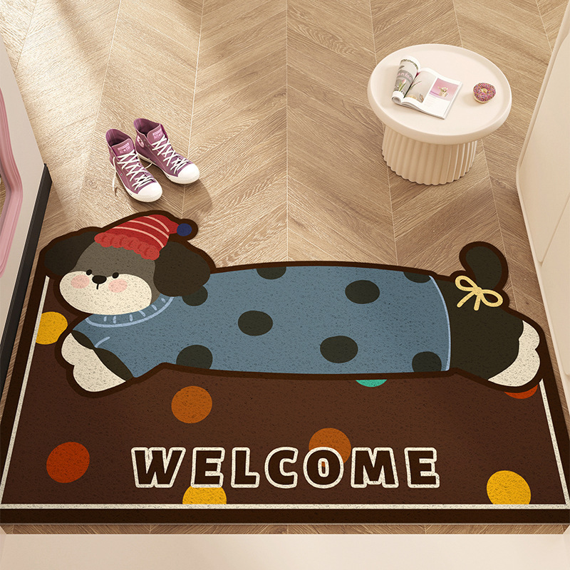 Cartoon Entrance Door Floor Mats, Stain-Resistant and Wear-Resistant Floor Mats, Sand Scraping and Dust Removal Floor Mats, Pvc Cuttable Wire Loop Floor Mats Cartoon Entrance Door Floor Mats, Stain-Resistant and Wear-Resistant Floor Mats, Sand Scraping and Dust Removal Floor Mats, Pvc Cuttable Wire Loop Floor Mats