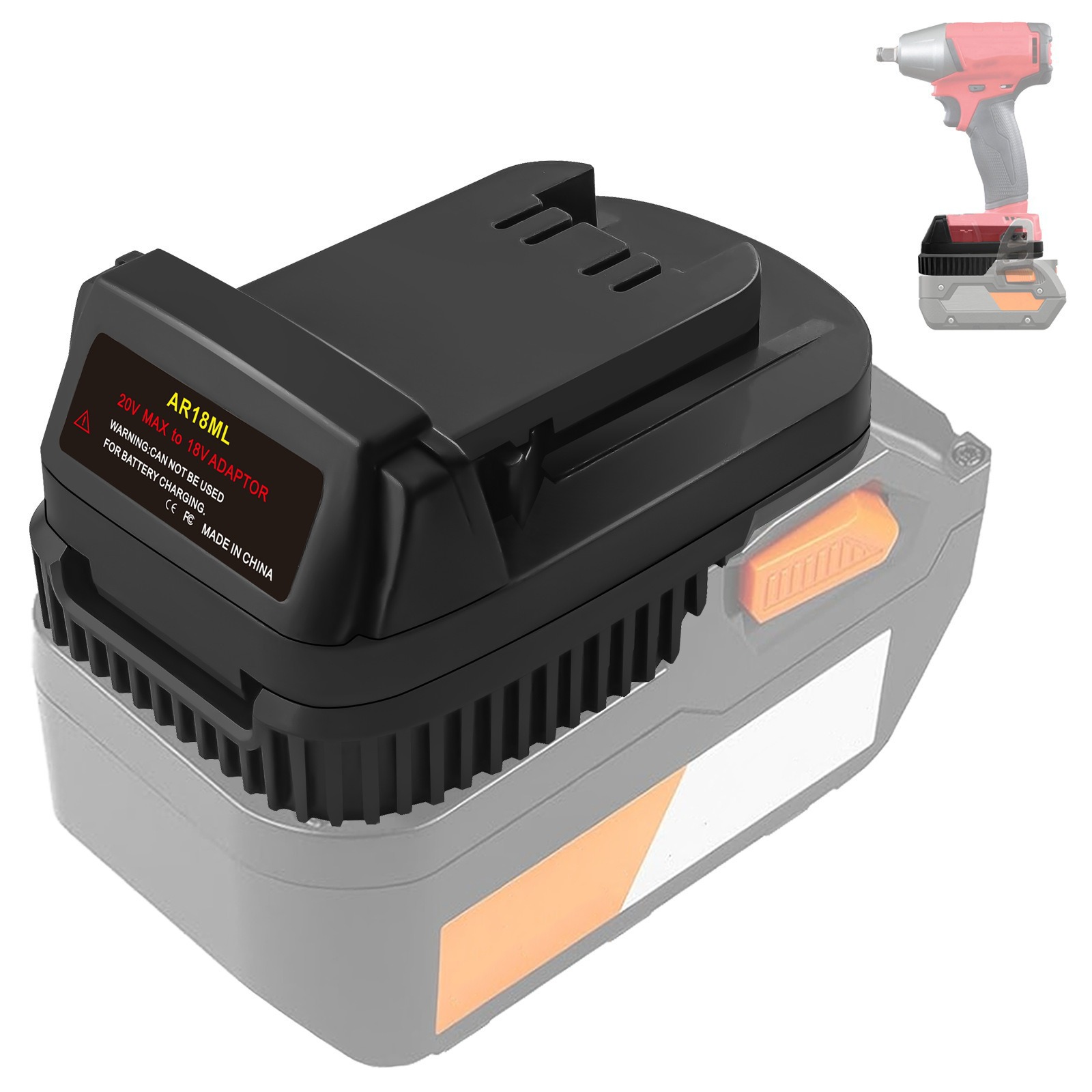 Adaptador de batería de cabello directo del fabricante es compatible con Dewei Mutian MiWatch 100 convertidores de baterías rotativas mutuas image 45