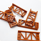 Маленькая частица Moc две головы 1x2 Железная полка