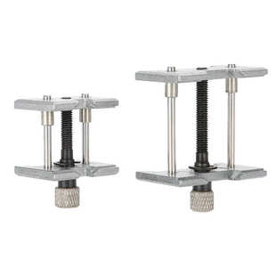 2Pcs/Set Metal Watch Movement Holder Clip Fixed Base Vise
