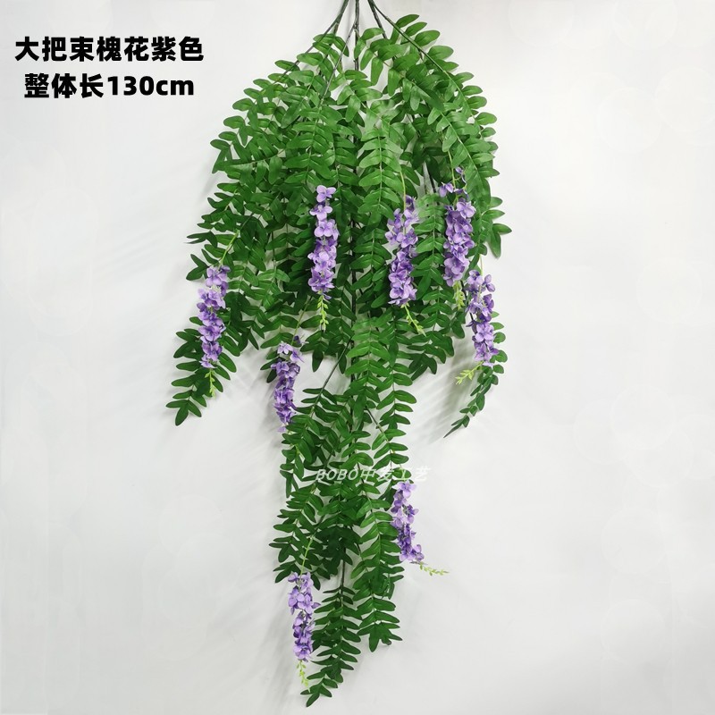Sophora japonica 가지 보라색 라이트 블루 큰 뭉치
