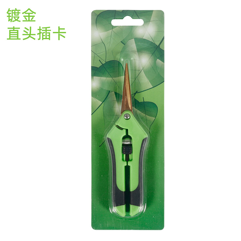 Yangjiang fábrica al por mayor de acero inoxidable tijeras de jardín tijeras de recolección de frutas tijeras de uva tijeras de poda