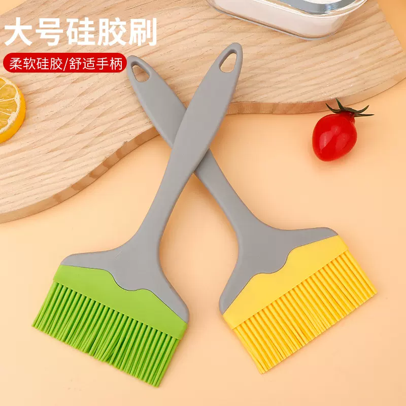 大号硅胶分体油刷可分拆淄博烧烤刷酱料刷9CM加宽家用烘焙刷现货