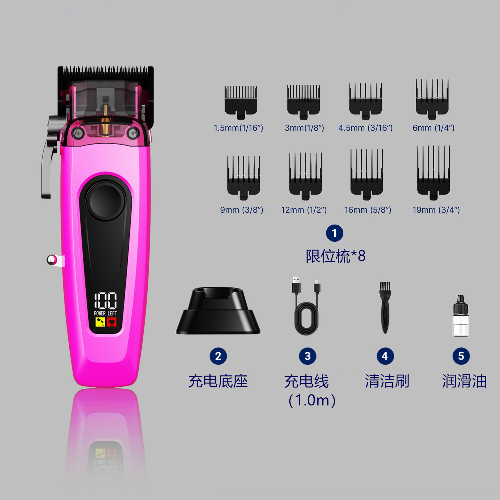 모델 A 핑크 베이스 포함 - 모델 106