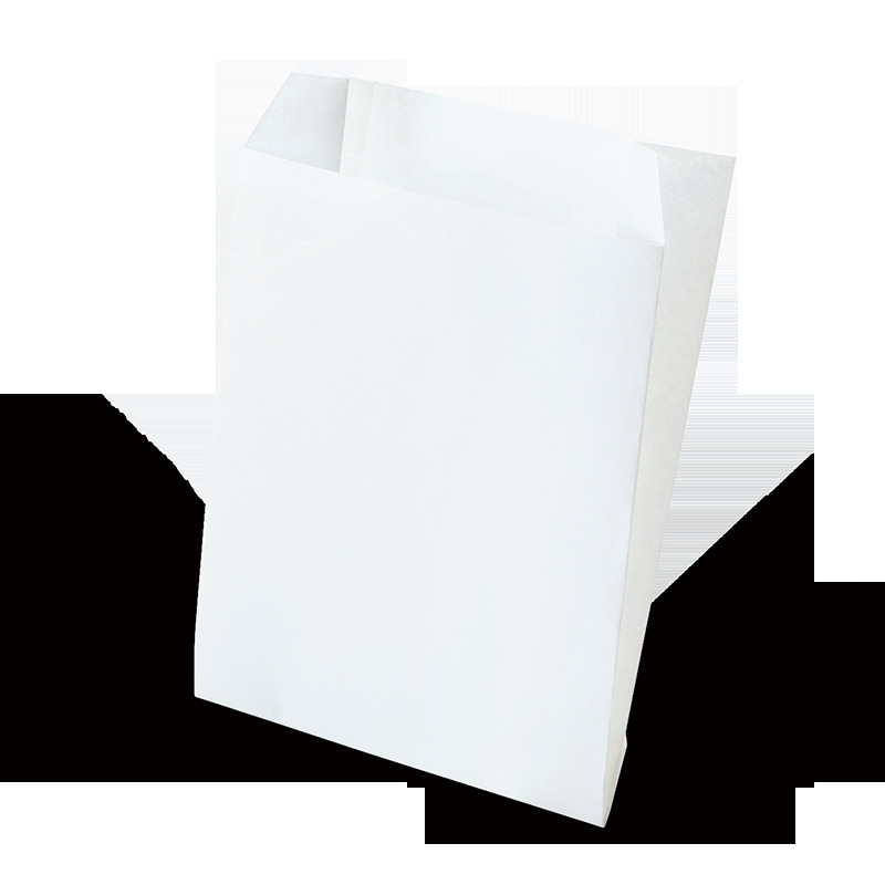 防油纸袋空白风琴袋炸鸡柳鸡排小吃高低口一次性打包袋薯条烤肠袋