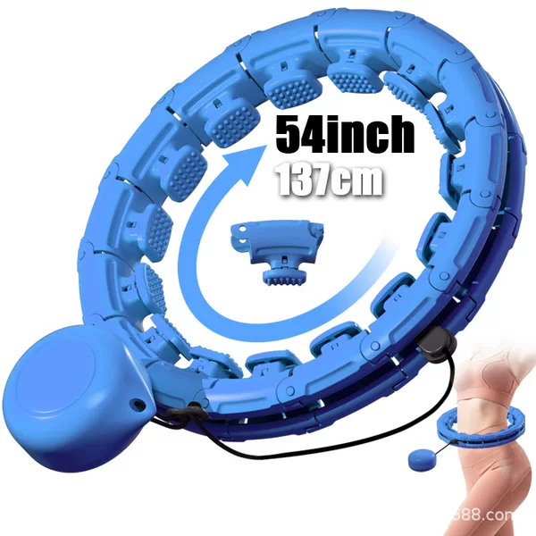Hula hoop detachable counting source manufacturers new hula hoop 24 intelligent massage can not throw off the hula hoop