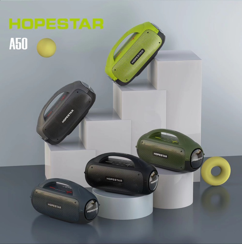 跨境hopestar低音炮大功率音响户外K歌带话筒电脑蓝牙大音箱|undefined