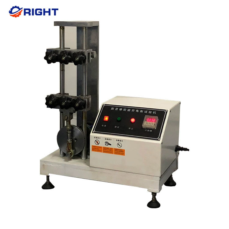 Резиновая цифровая растрескиваемость испытательная машина высокочастотный возвратно-поступательный новый тестер разрыва кожи