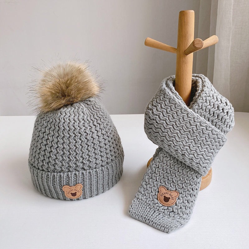 Children Unisex Cartoon Style Sweet Solid Color Beanie Hat display picture 5
