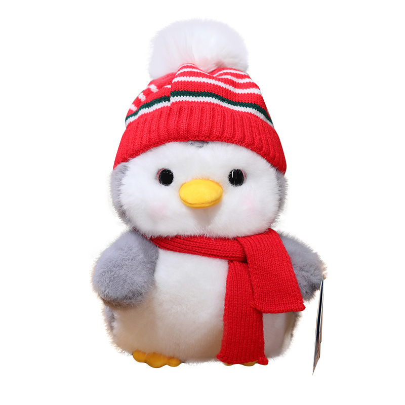 Harbin pingüino juguetes de peluche invierno muñecas muñecas muñecas de nieve muñecas de navidad muñecas de nieve pingüino de nieve