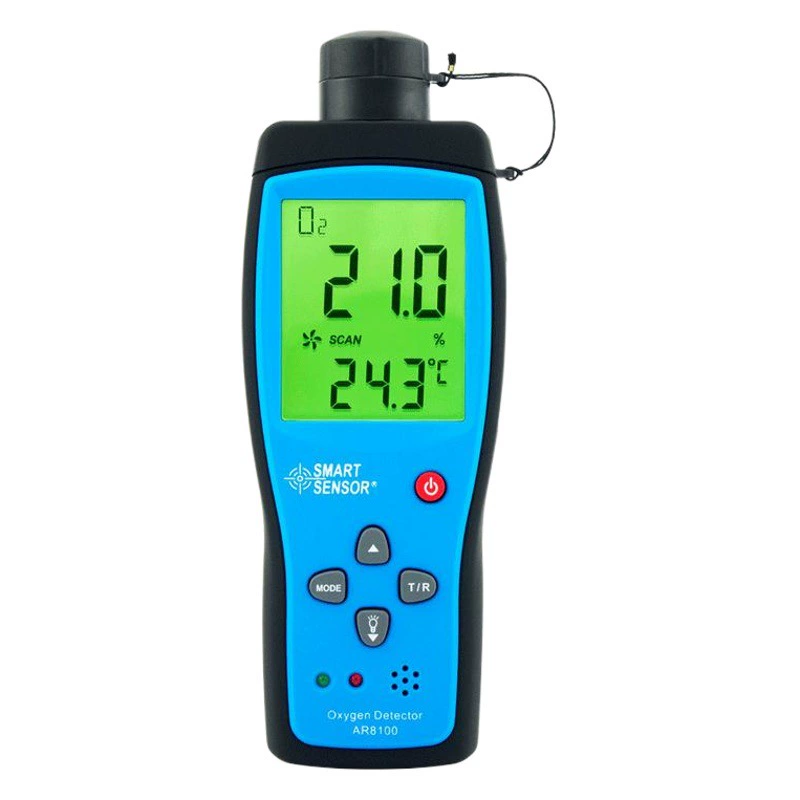 Портативный прибор для тестирования концентрации кислорода O2 Hima AR8100