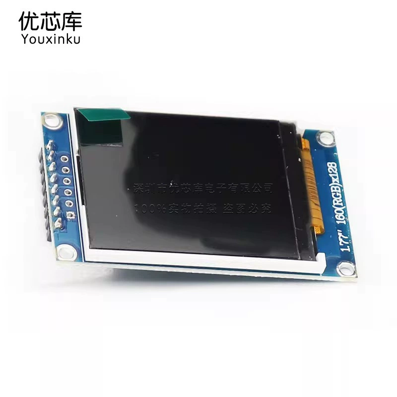 Дисплей TFT 1.77 дюймов 1.77 TFT SPI последовательный модуль цветного экрана