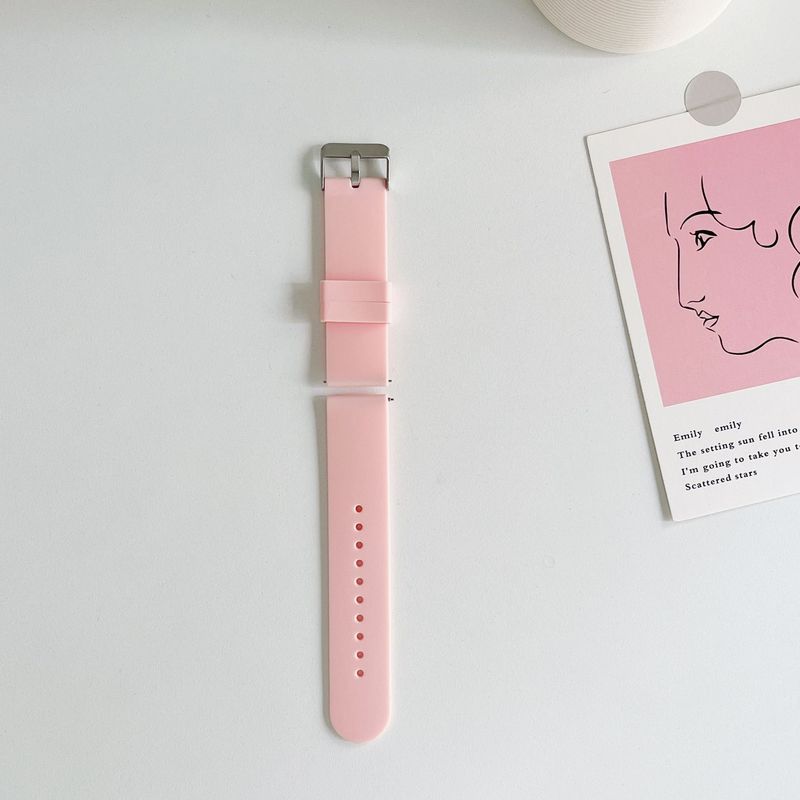 汎用スマートシリコンバンド20mm純色クイックスイッチ生耳Watch… は...|undefined