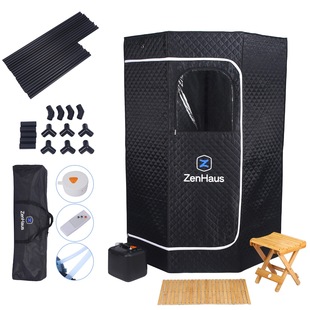 Foldable Small Bench for Steam Box, Portable Mazar Bamboo Bathroom Non-Slip Bamboo Mat, Steam Box Foot Mat