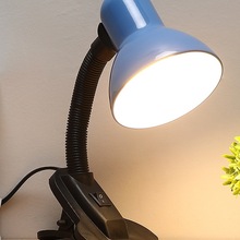 护眼led台灯学习书桌宿舍插电儿童夹子办公阅读无频闪补光直播灯