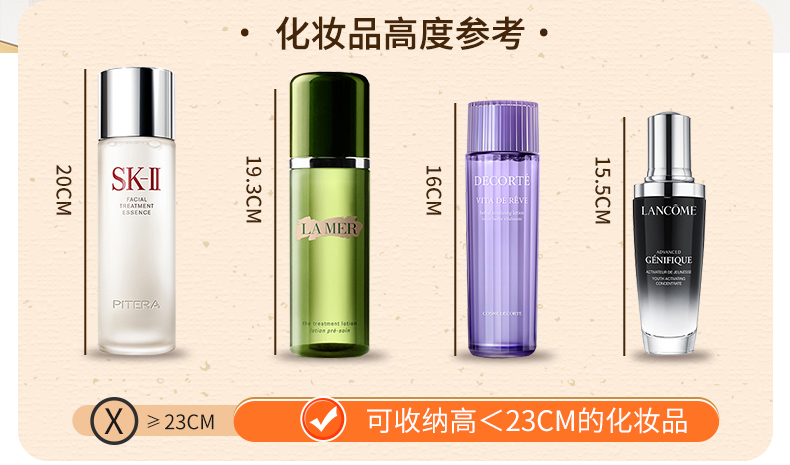 Light Luxury Cosmetics Storage Box Acrylic Dressing Table Desktop Lipstick Skin Care Products Bathroom Bathroom Storage Shelf O1CN010Cncl11oYaxe7jLLE !!2176765237