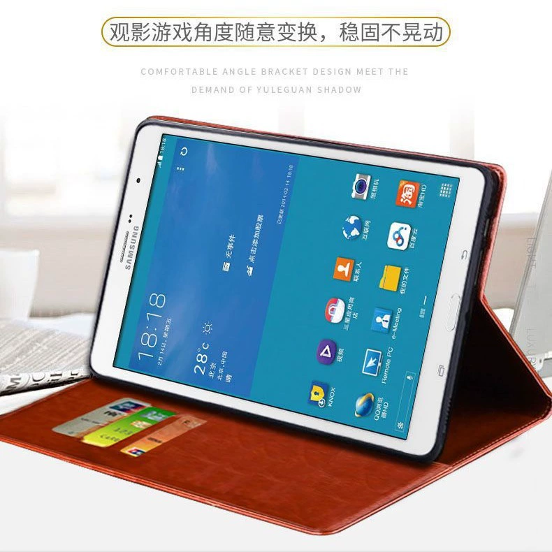 Подходящий чехол-накладка для защитного планшета Samsung TAB PRO 8.4 дюймов, обложка T320 с переворотом, таб4 7 дюймов, обложка T230