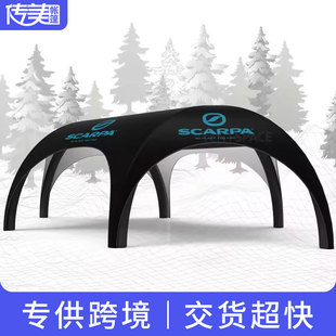 Movable Advertising Inflatable Tent Large Outdoor Camping Exhibition Commercial Marketing Free Quick Opening Awning Customization