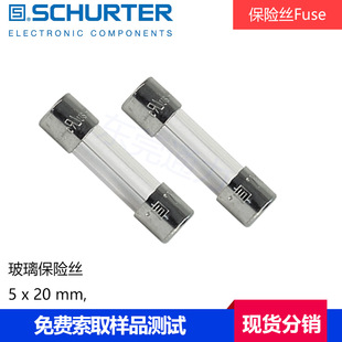 Distribution Schurter SPT 5x20mm 5A GlAss InsurAnce Tube 0034.3124