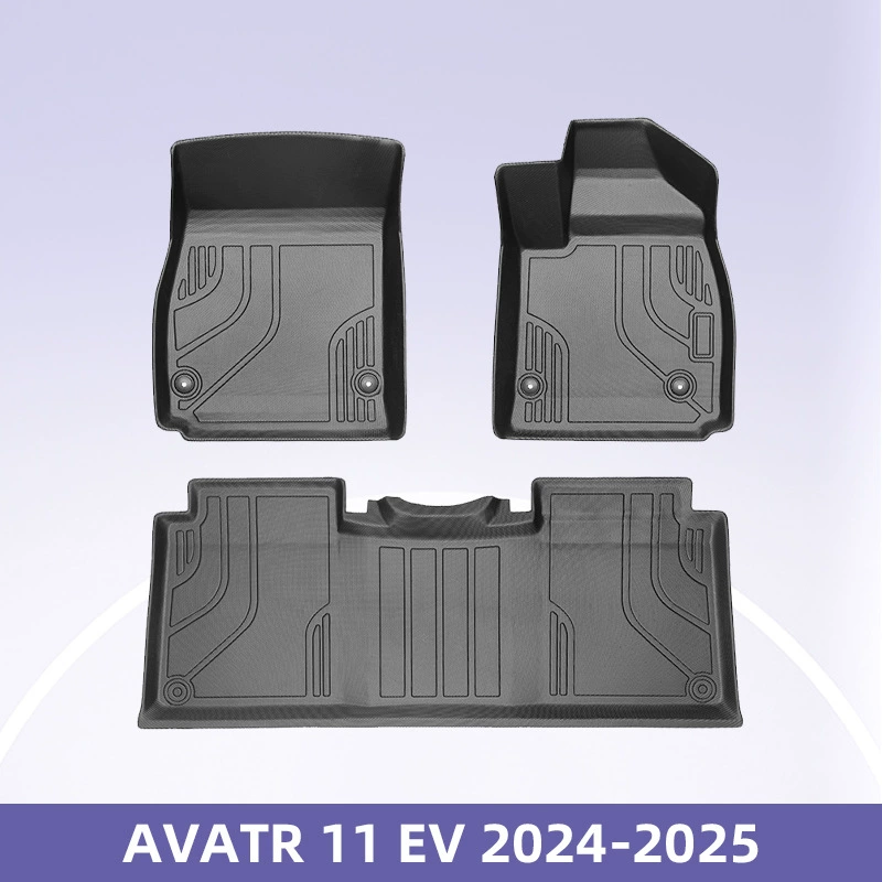 Подходит для Avita AVATR 11 EV2024-2025 3D всепогодный материал TPE коврик для ног автомобиля