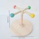 Parrot Rotating Windmill to relieve boredom Self-hi Toy Xuanfeng Peony Tiger Skin Gnawing Molar Stand Pole Puzzle Air Stand