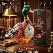 �羳��ƷWild Turkey 101 3D Sculpted Turkey Whiskey Bottle