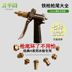 High-pressure car wash machine hose connector quick-connect black water gun brass accessories tail conversion adapter brass tower tail