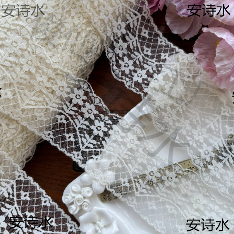 古董蕾丝复古手工娃衣童装发饰洋装穿丝带花边