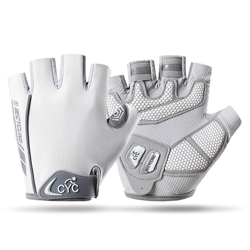 Guantes de fitness para hombres y mujeres deportes al aire libre ciclismo fitness barra horizontal entrenamiento de absorción de impactos guantes antideslizantes de silicona transpirables