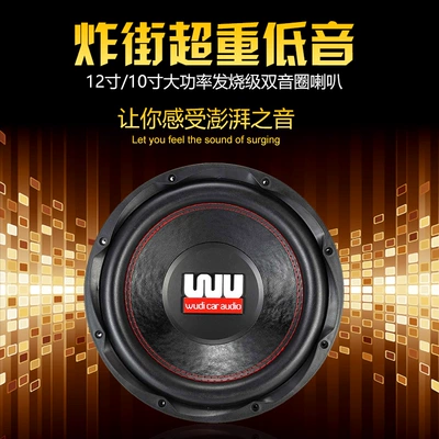 Car speaker/subwoofer inch 12 inch woofer shock