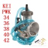 KEI PWK Carburetor33 34 35 36 38 40 42mm藍色透明油底殼化油器