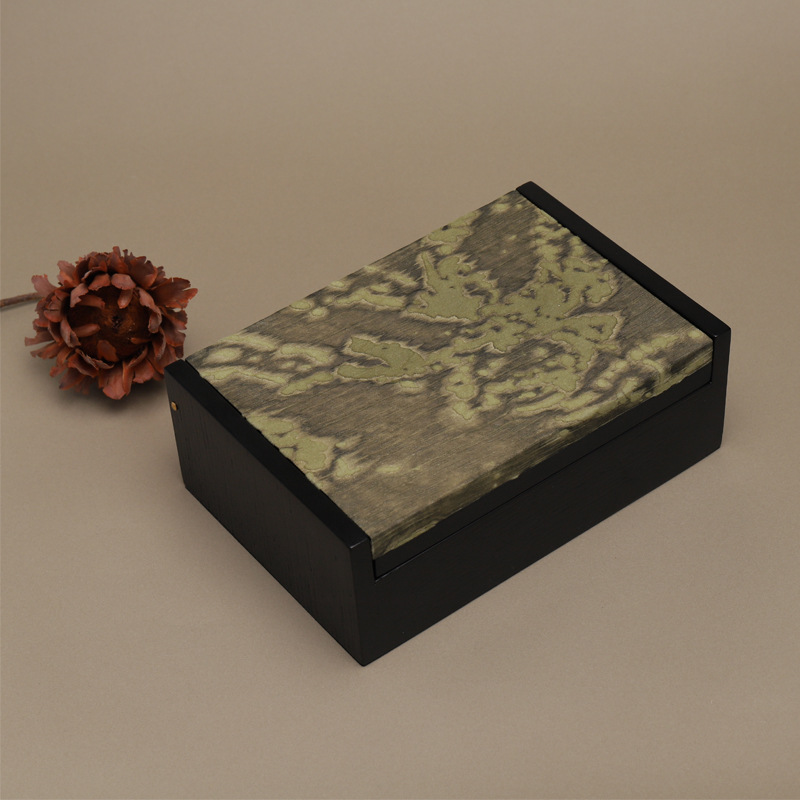 Wabi-Sabi Style Jewelry Box, Simple and High-End Designer Jewelry Storage Box, Home Soft Decoration, Desktop Decoration