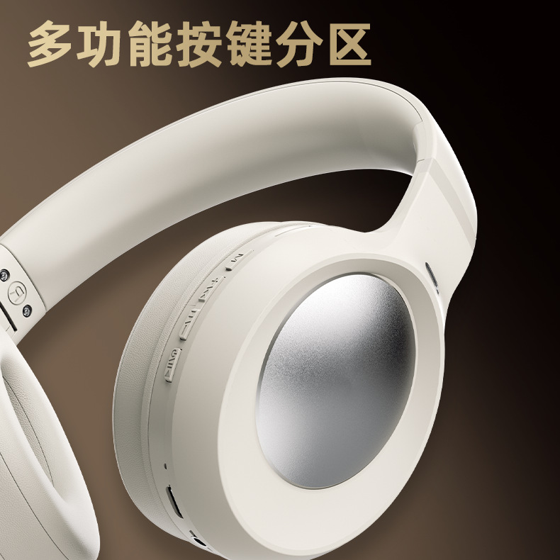 2025 nuevos auriculares auriculares inalámbricos pintura metálica de baja latencia auriculares Bluetooth batería de larga duración en stock