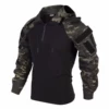 Second-generation frog clothing dark night camouflage-top