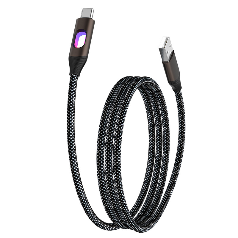 中空カラフルな呼吸ライトデータケーブル Type-C Apple 16 Huawei Xiaomi 携帯電話 PD データ高速充電ケーブルに適しています|undefined