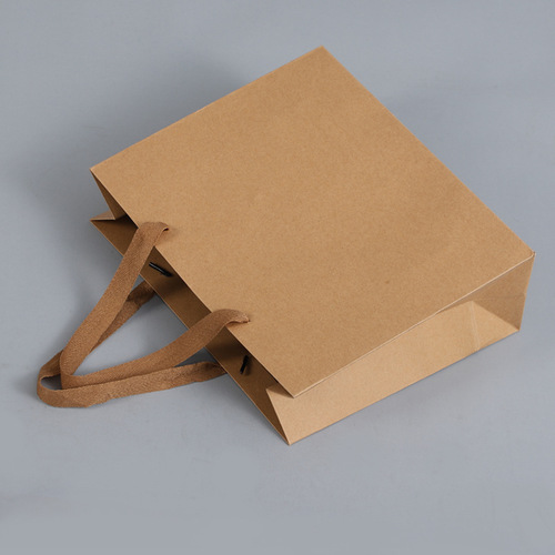 Cowhide clothing store bag paper bag gift bag gift bag tea shoes hand bag hand bag wholesale