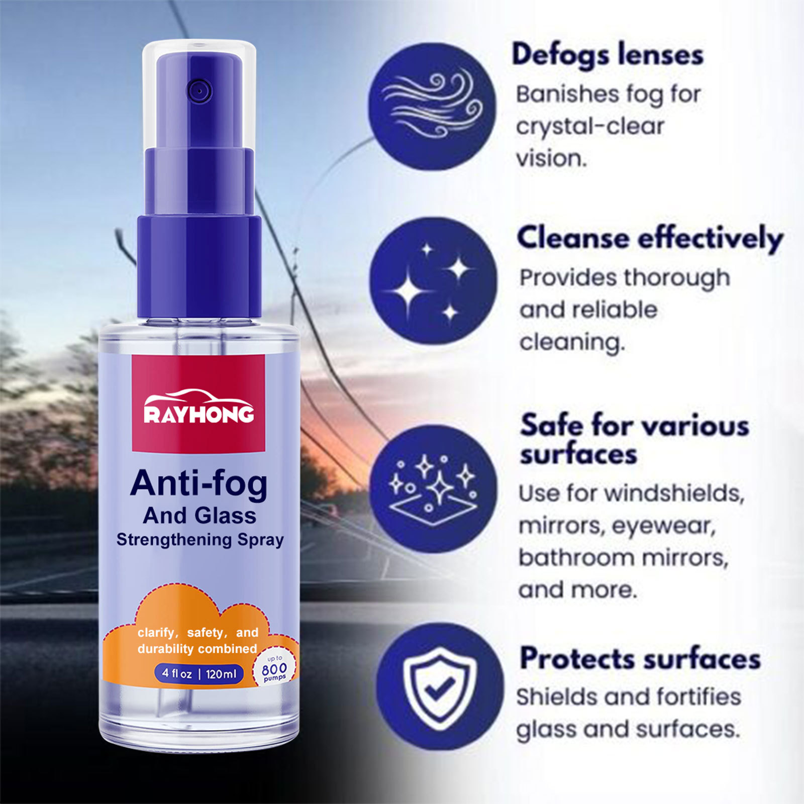Anti-fog Spray Image 6