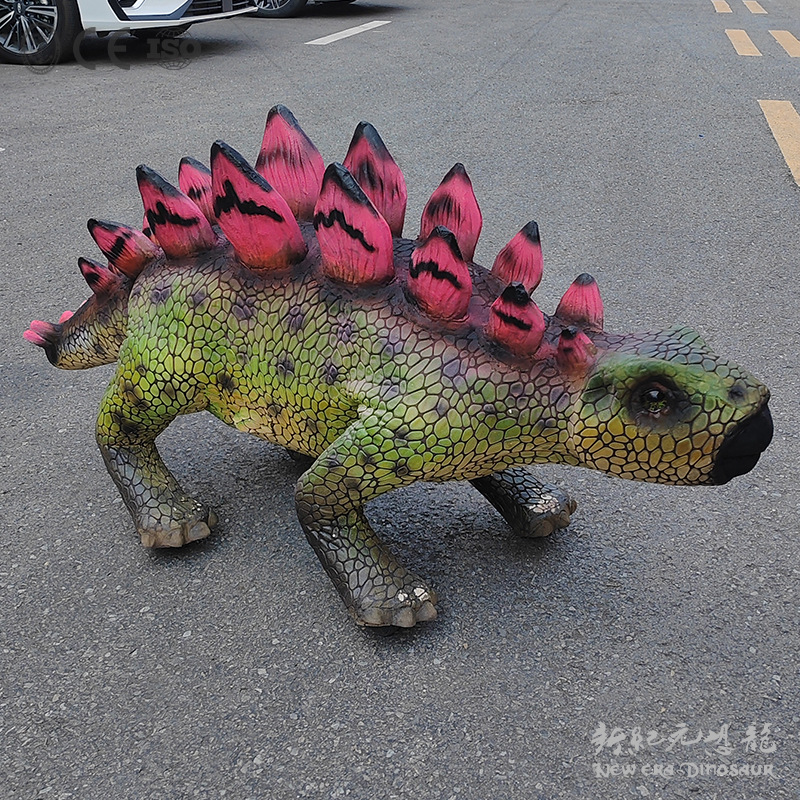 Simulación de dinosaurios mecánicos pequeños dinosaurios modelo de dinosaurio eléctrico arte paisajístico parque de atracciones modelo de dinosaurio