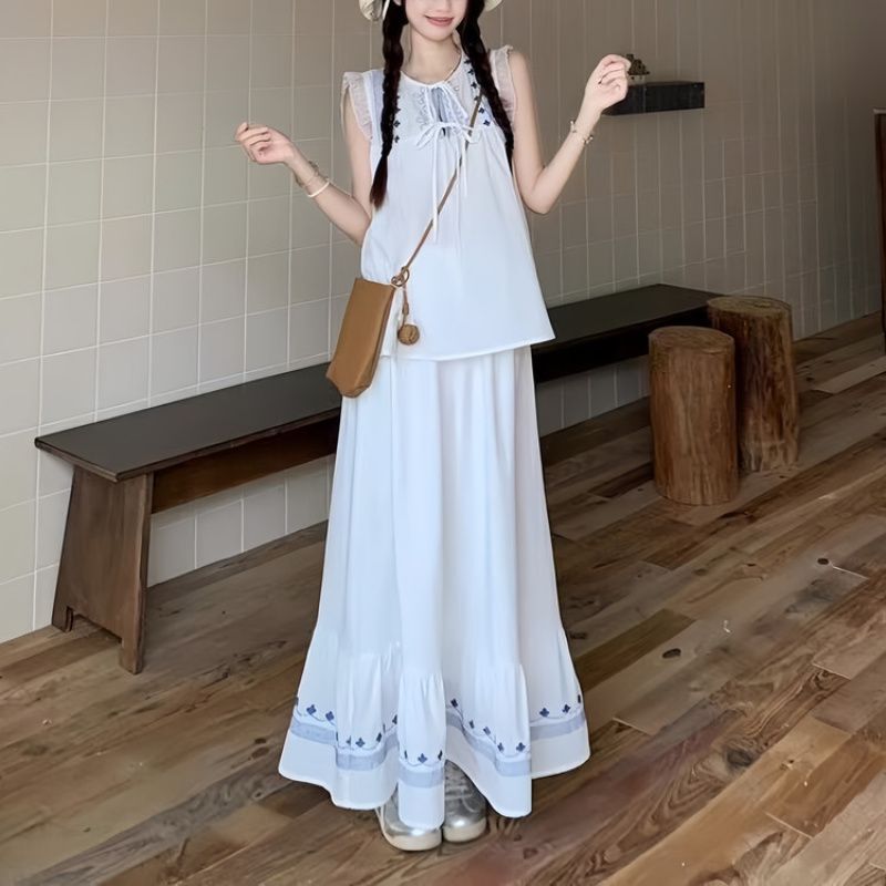 女の子中大子供スーツ航海フレンチヘビーフラワー2点セット|undefined