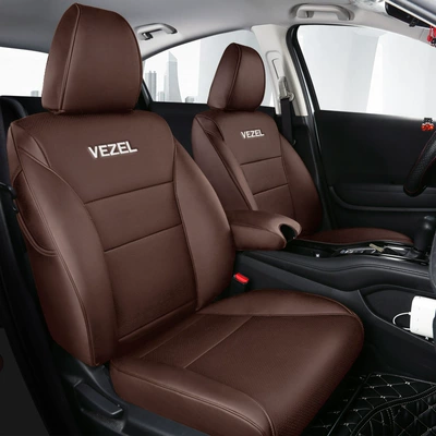 [Cross-Border] Honda Hrv 16-22 Exclusive Honda Car Seat Cushion Full Surround Seat Cover for Export (Modelə uyğun (Original) oturacaq örtükləri) - a-charming-coffee-standard-edition-16-18-exex-l-wnavigation16-22-lx