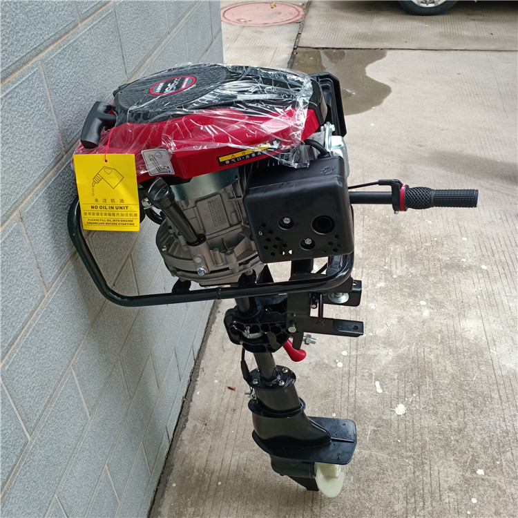 四冲程大功率钓鱼船挂机船用汽油水下推进器 电动小型挂桨机